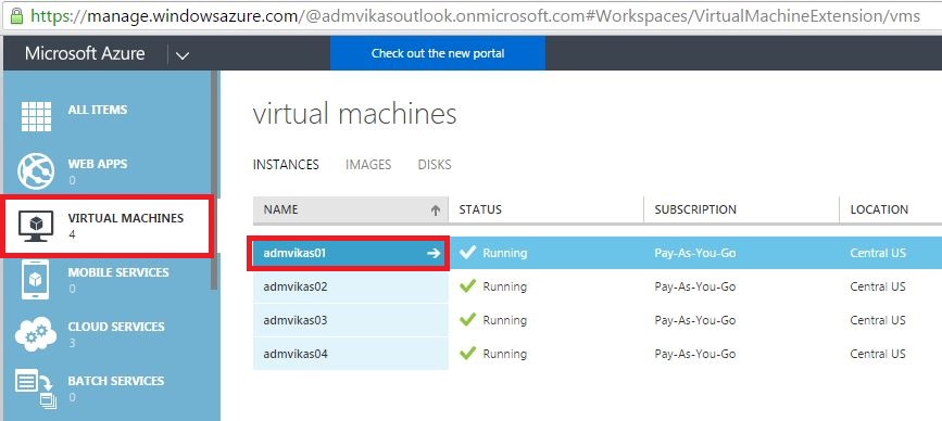 Microsoft azure how to reset a forgotten password for virtual machine 