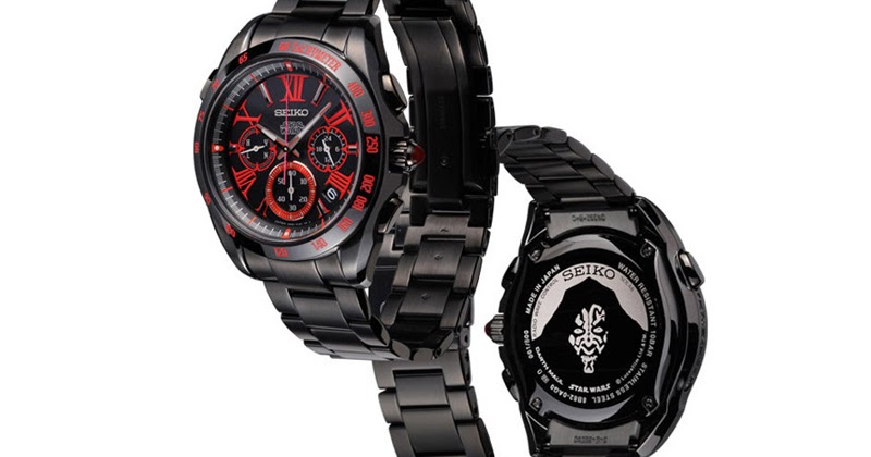 Disappear Here: Seiko Star Wars Luxury Wrist Watch Collection.