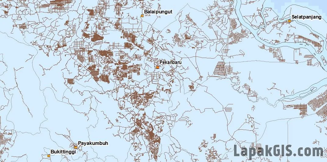 Paket Lengkap Peta Dasar Indonesia + MXD Format Shapefile