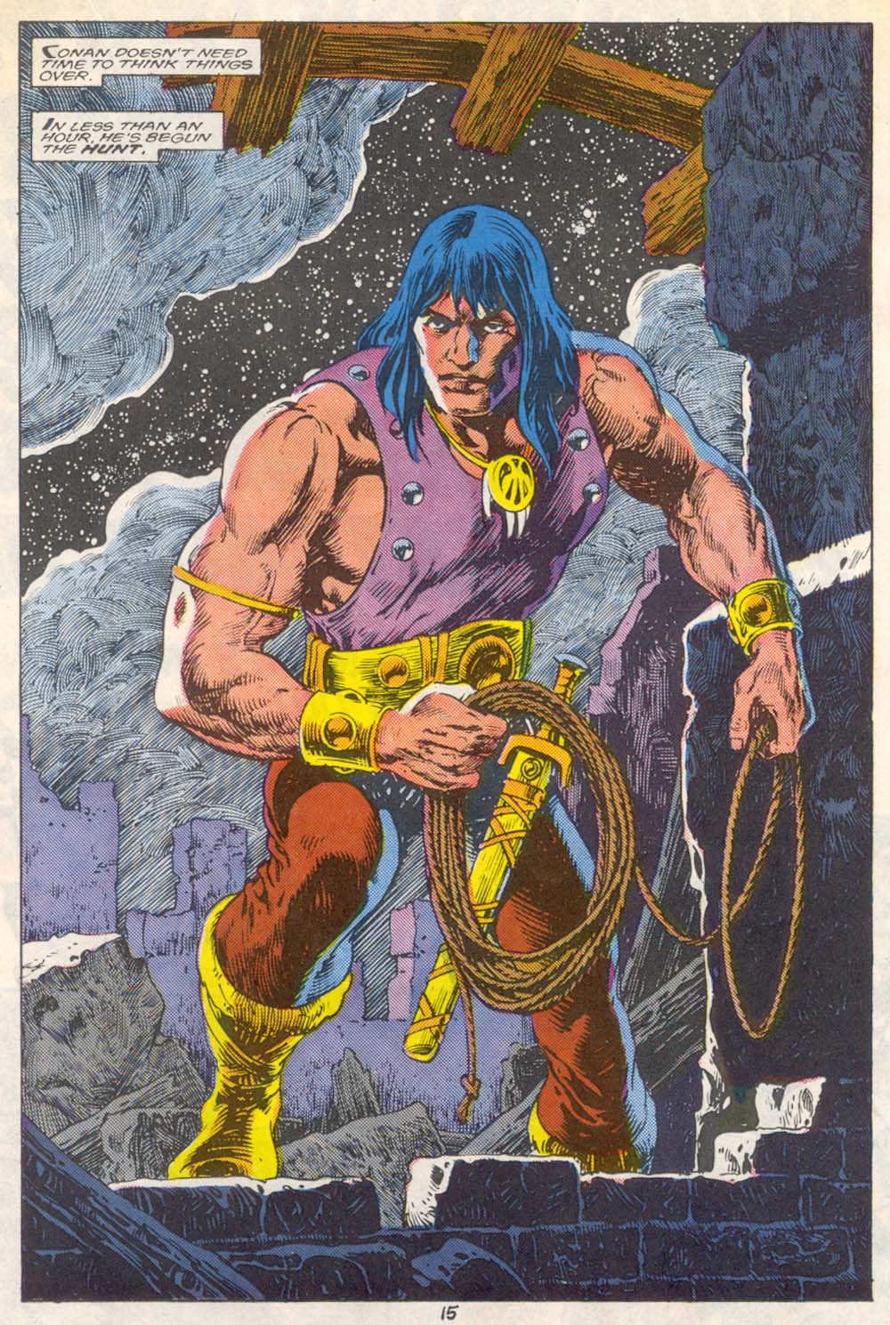 Read online Conan the Barbarian (1970) comic -  Issue #209 - 13