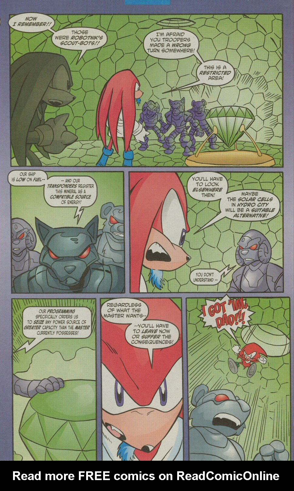 Read online Sonic The Hedgehog comic -  Issue #116 - 23