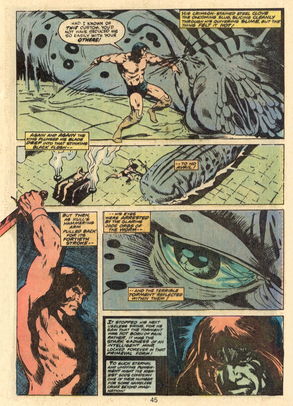 Read online Conan the Barbarian (1970) comic -  Issue # Annual 3 - 35