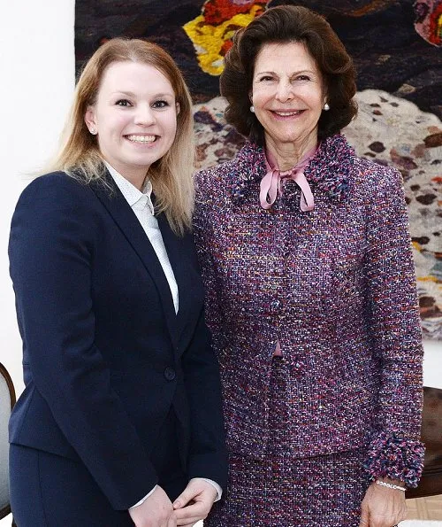 Queen Silvia delivered 'The Queen Silvia Nursing Award' with a ceremony held at the Swedish Embassy in Warsaw, Poland