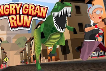 Angry Gran Run – Running Game MOD APK v1.65 for Android Unlimited Money Terbaru 2018