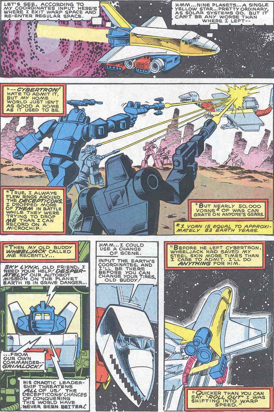 Read online The Transformers (1984) comic -  Issue #36 - 3