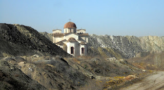 ο ναός του αγίου Ιωάννη Χρυσόστομου στον παλαιό Κόμανο Εορδαίας