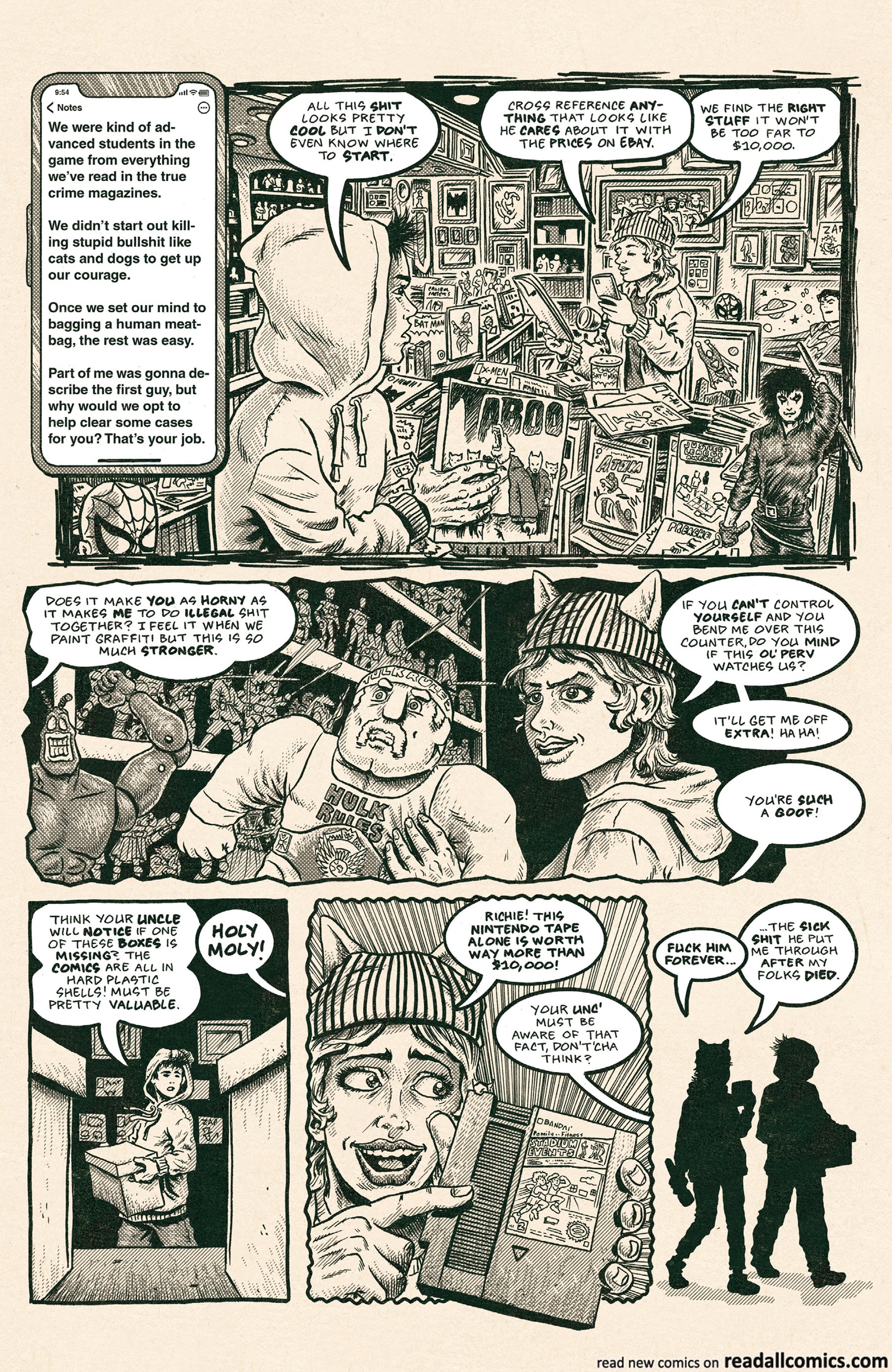 Red Room: Trigger Warnings chapter 2 page 11