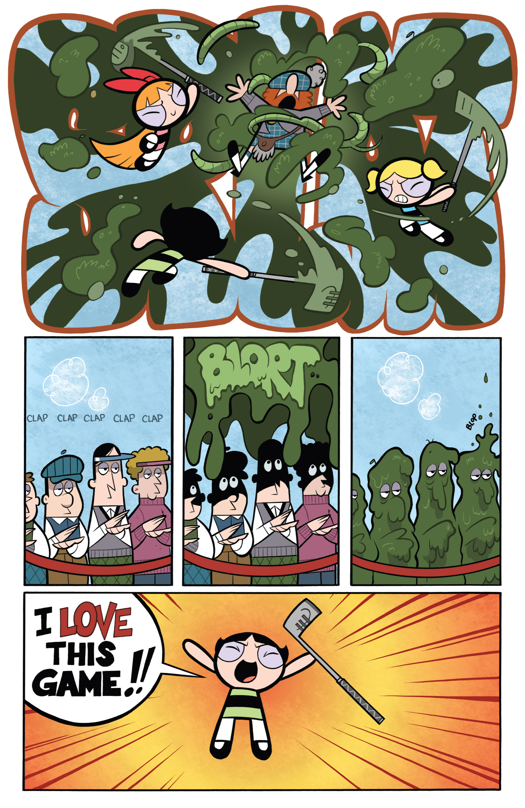 Read online Powerpuff Girls (2013) comic -  Issue #1 - 21