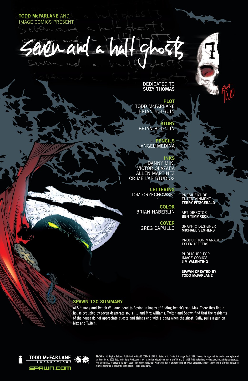 Spawn issue 131 - Page 2