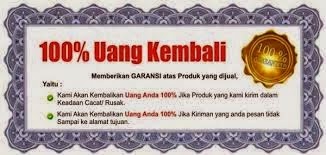 Jaminan Uang Kembali 100%