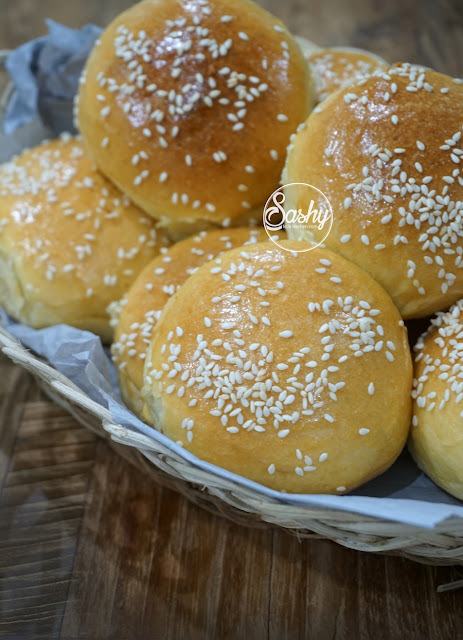 Burger Bun - Resep Killer Soft Bread 