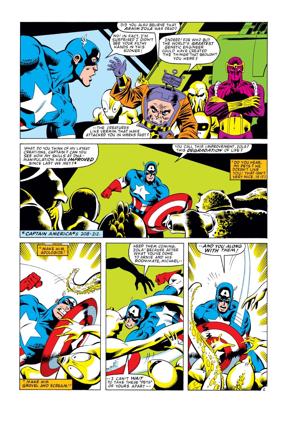 Read online Captain America (1968) comic -  Issue #277 - 3