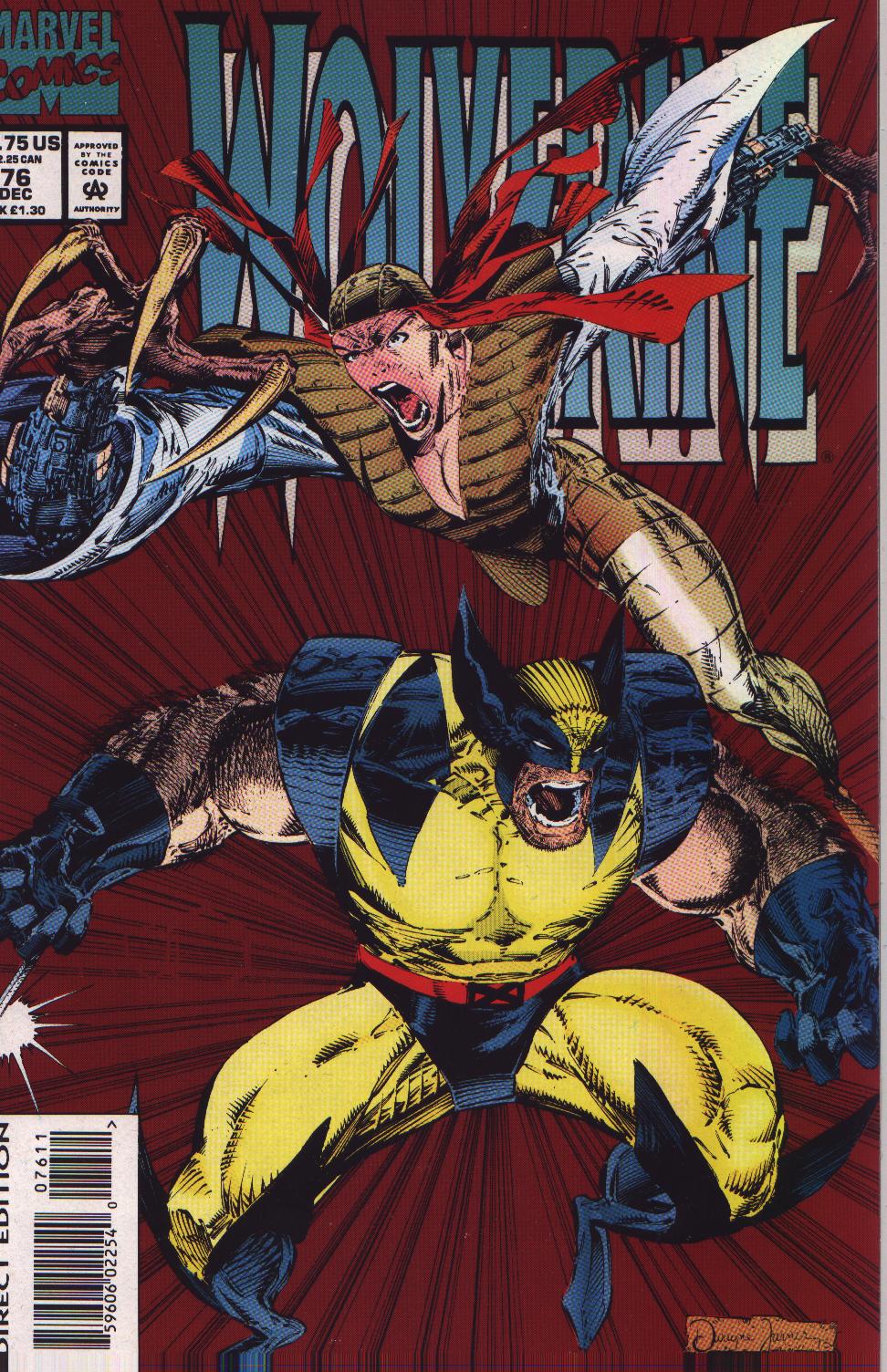 Read online Wolverine (1988) comic -  Issue #76 - 1