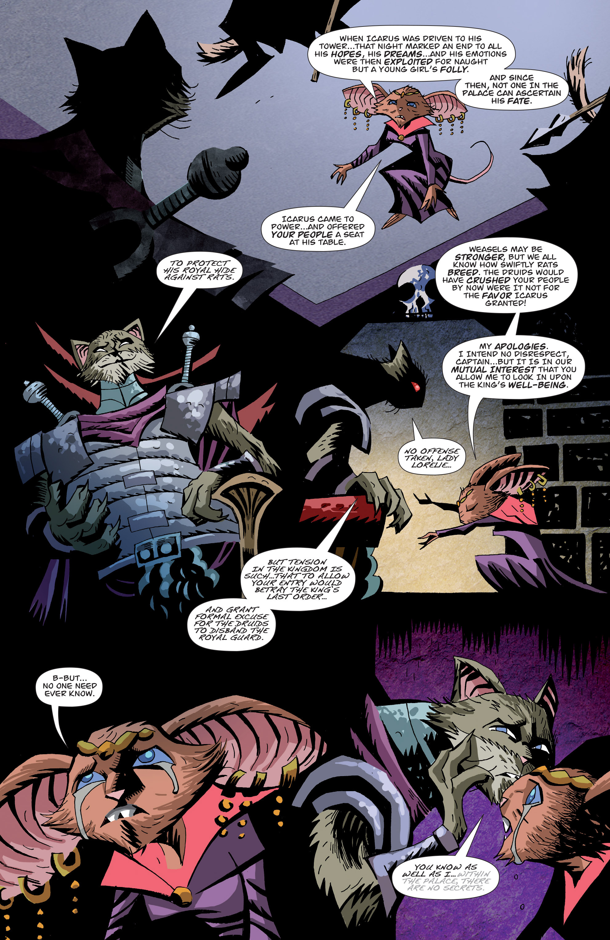 Read online The Mice Templar Volume 3: A Midwinter Night's Dream comic -  Issue # _TPB - 104