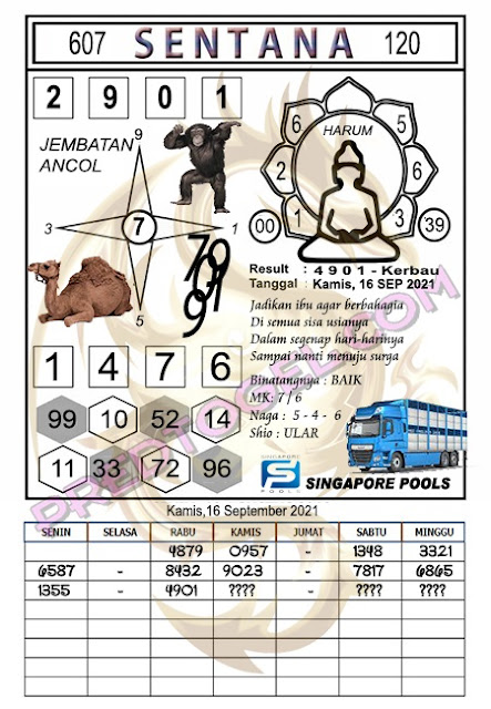 Bocoran prediksi singapura