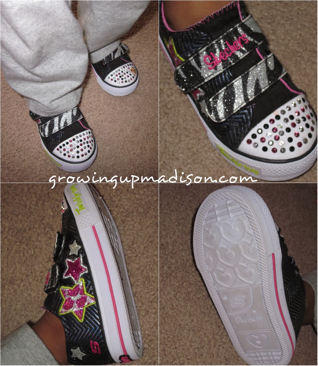 Perseus bypass Støt Light Up With Twinkle Toes by Skechers #Review - AnnMarie John