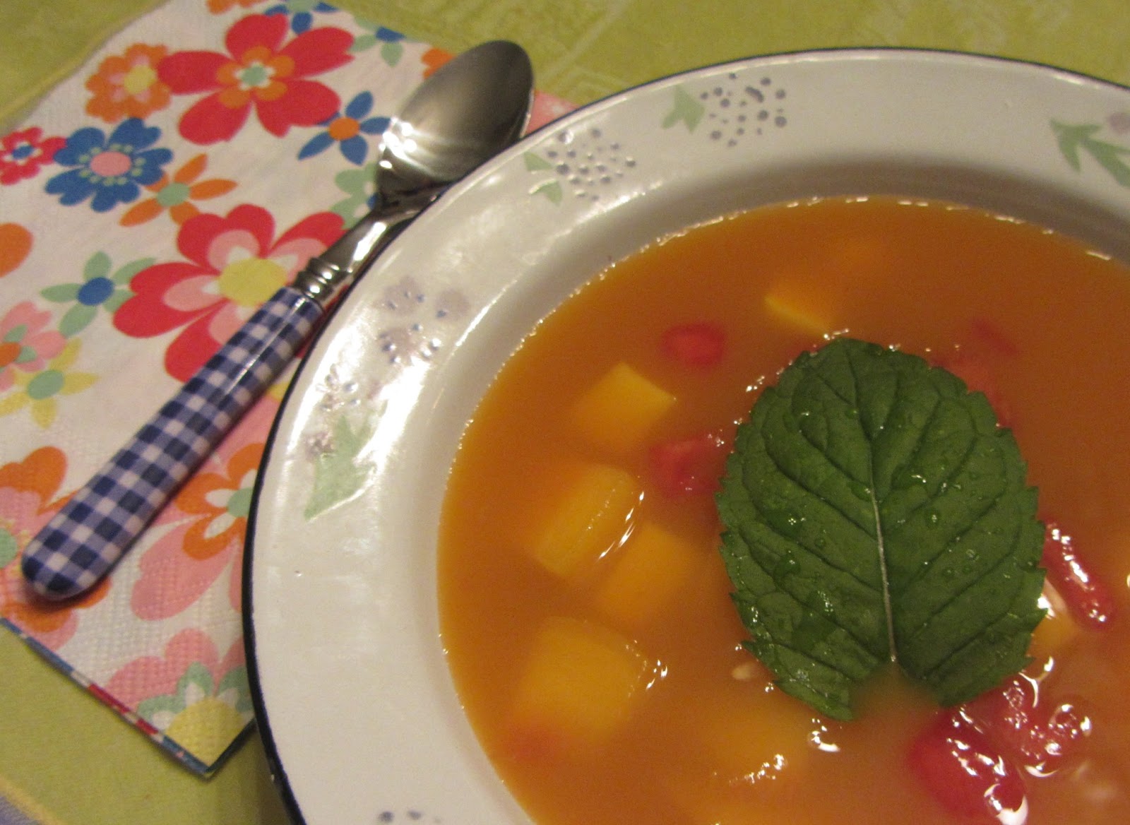 Moments of Delight...Anne Reeves Refreshing Summer Soup