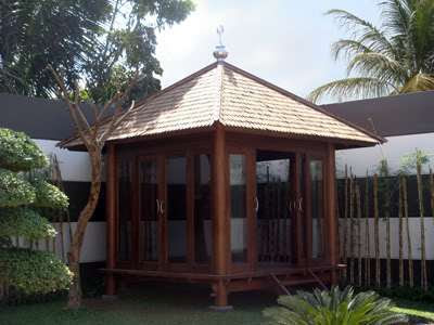 Tukang Taman Kalimantan Desain Gazebo / Saung