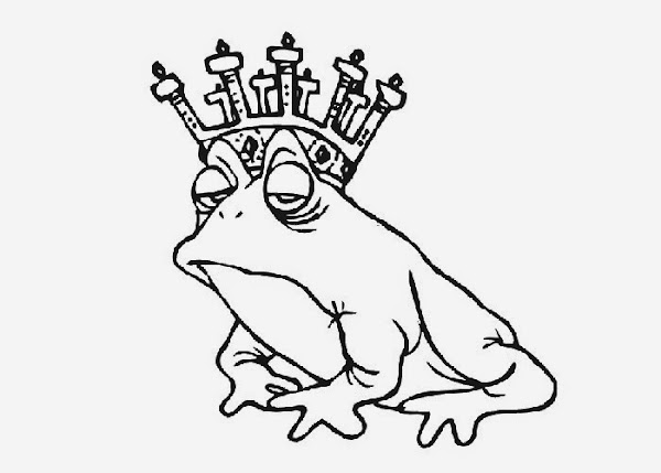 baby frog coloring pages - photo #18