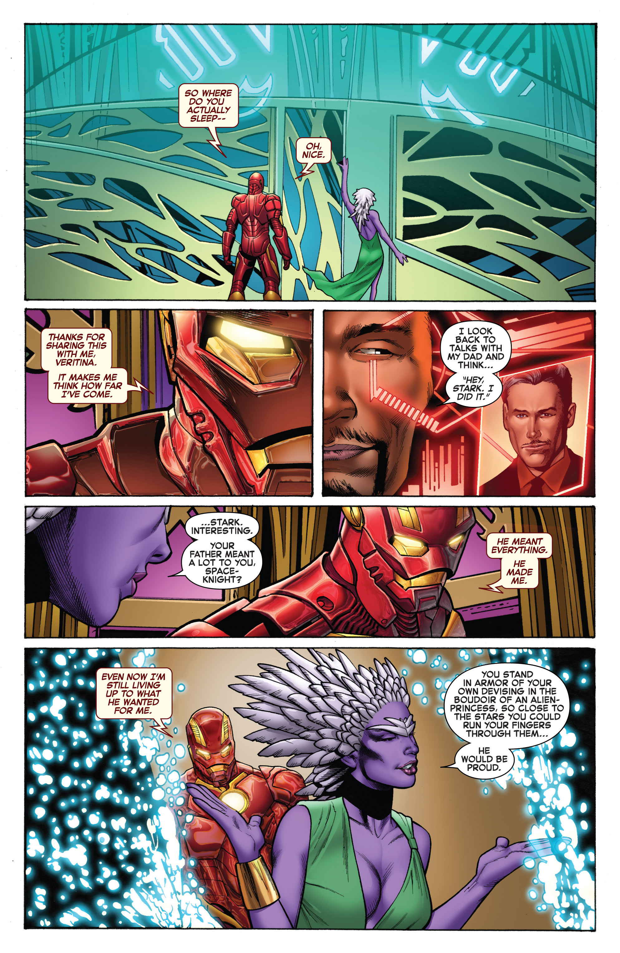 Read online Iron Man (2013) comic -  Issue #6 - 12