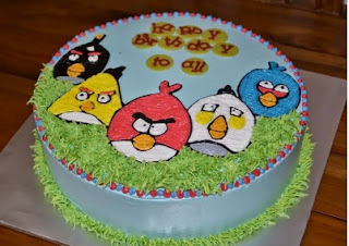 Kue Angry Bird Kue Angry Bird