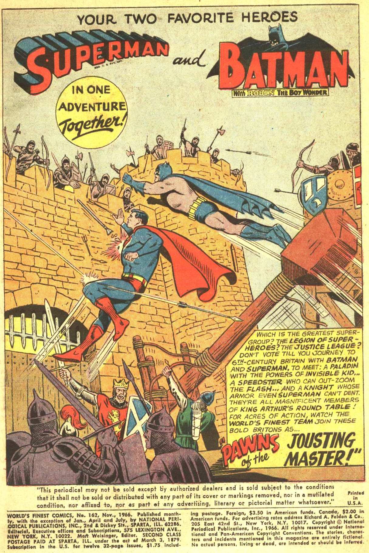 Read online World's Finest Comics comic -  Issue #162 - 3