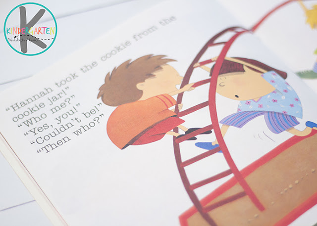 who took the cookies from the jar kindergarten book recommendation