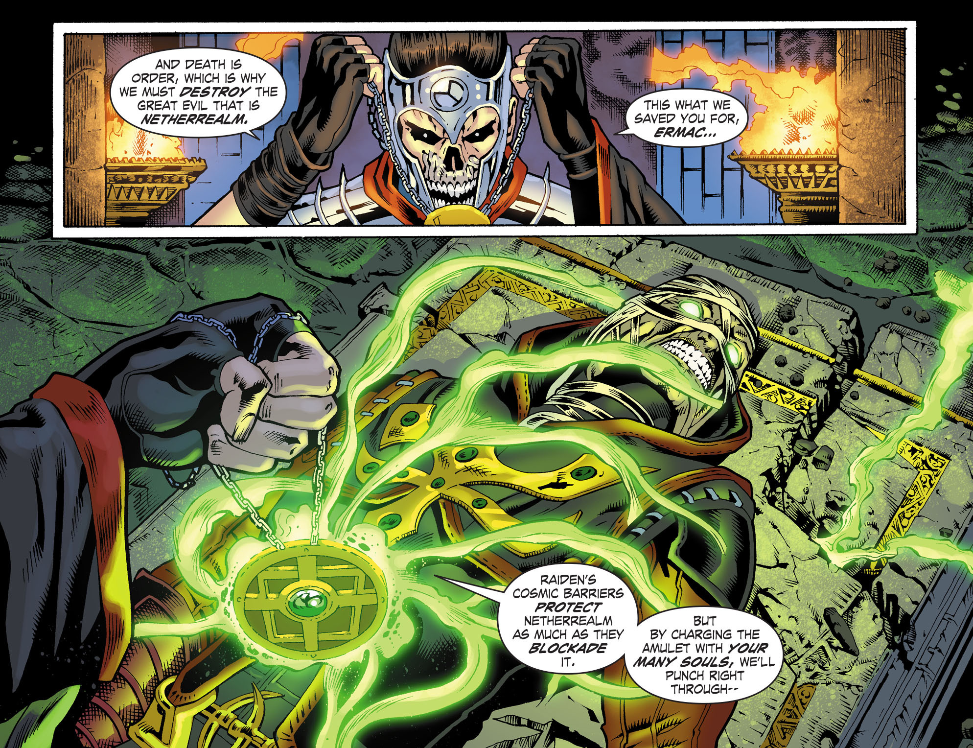 Read online Mortal Kombat X [I] comic -  Issue #30 - 21