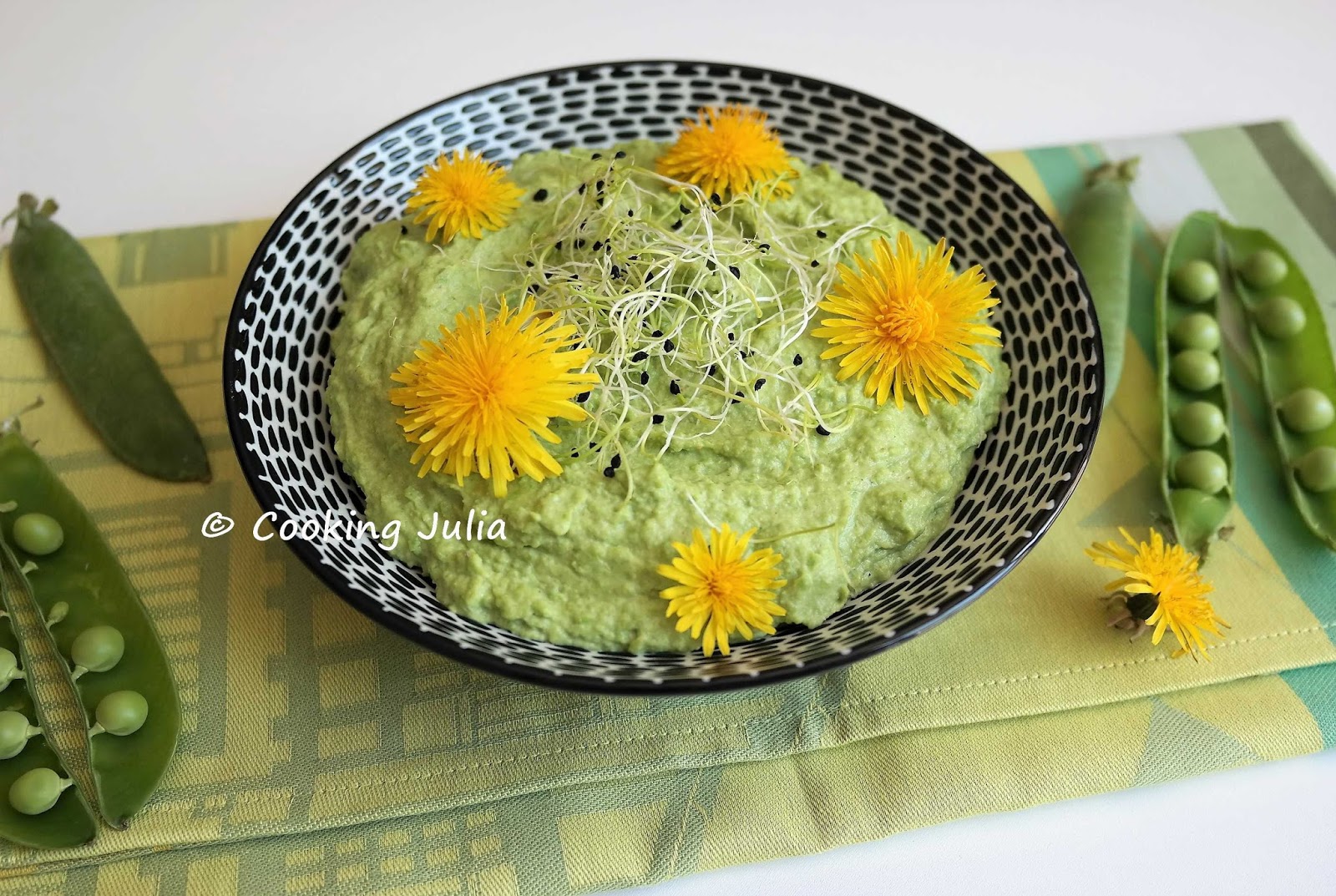 Cooking Julia Houmous De Petits Pois