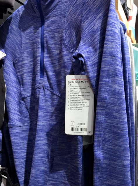 Kanto Catch Me 1/2 Zip