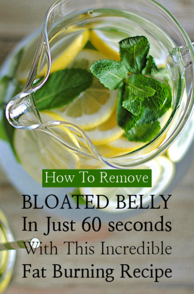 How To Remove Bloated Belly In Just 60 Seconds With This Incredible Fat