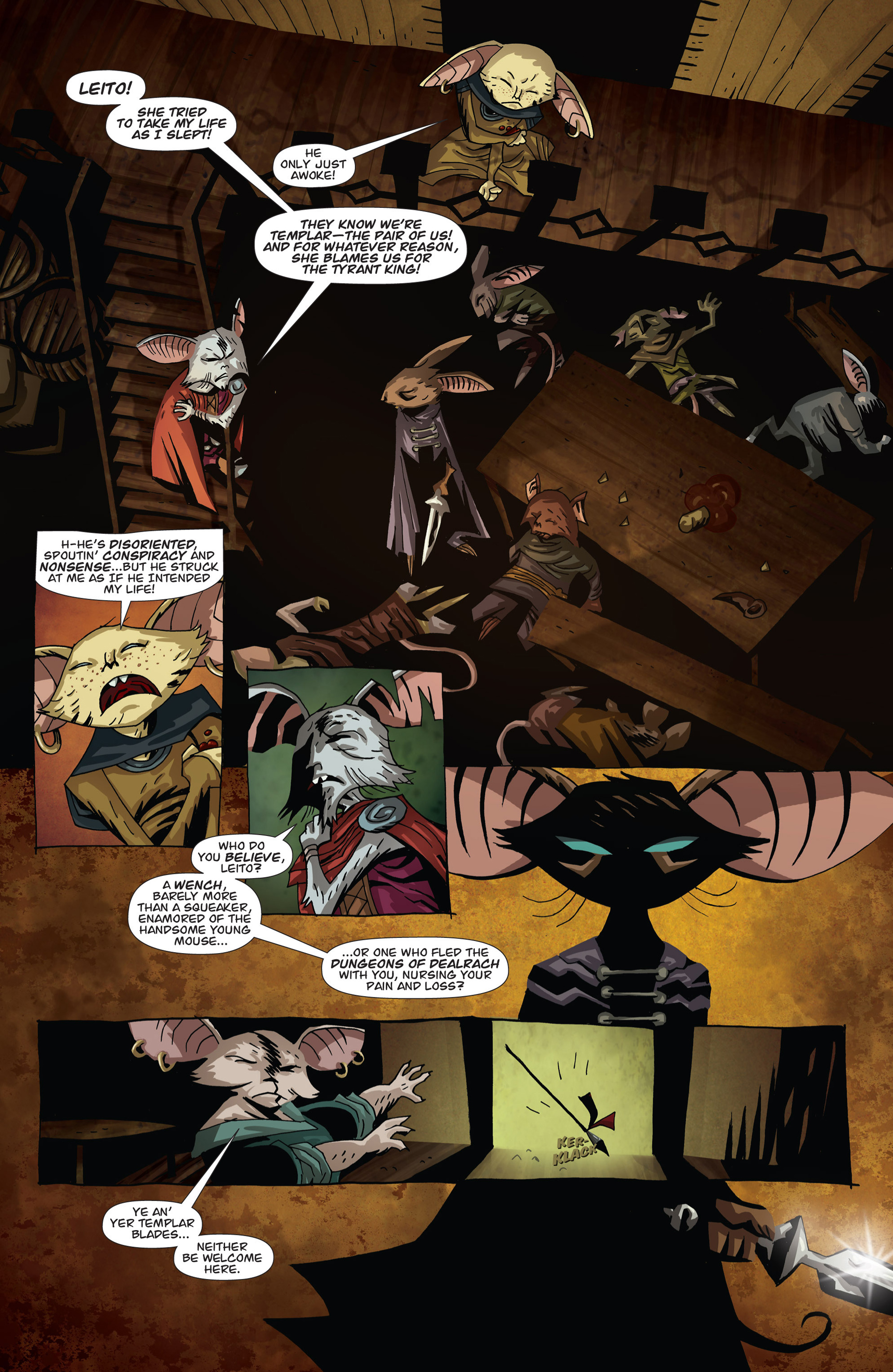 Read online The Mice Templar Volume 4: Legend comic -  Issue #3 - 23