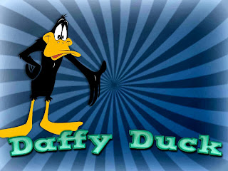 урок по фотошопу, текст в золоте. Daffy duck