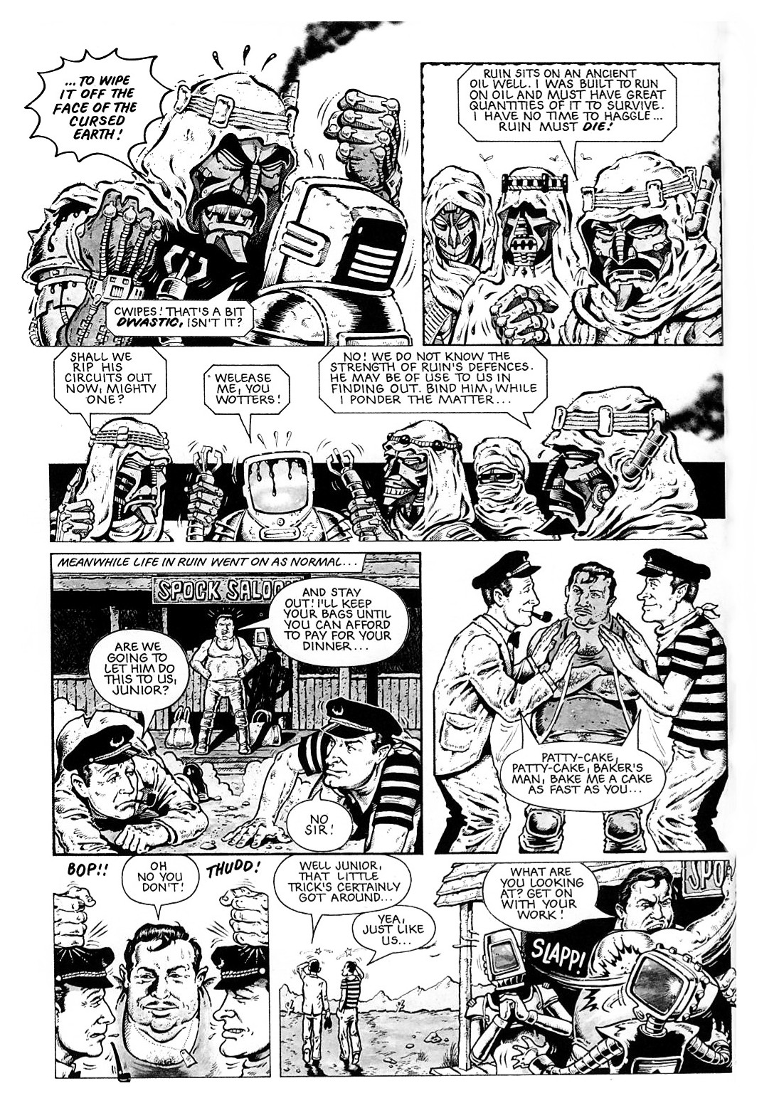 Read online Judge Dredd: The Complete Case Files comic -  Issue # TPB 5 (Part 1) - 187
