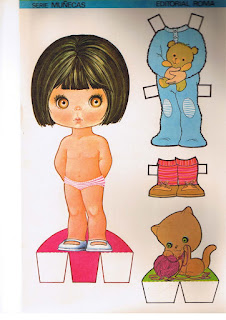 Bonecas de Papel - Paper Dolls - Muñecas Recortable