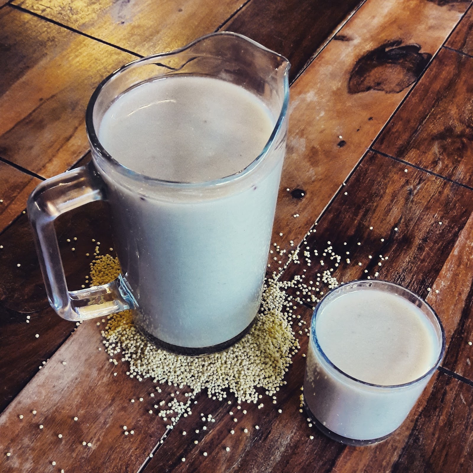 Dr.Mossylawn DIY vegan food blog not only for vegans Millet milk