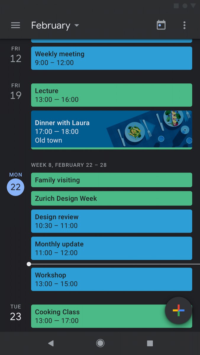 Tweaktech Dark mode is finally coming to the Google Calendar app