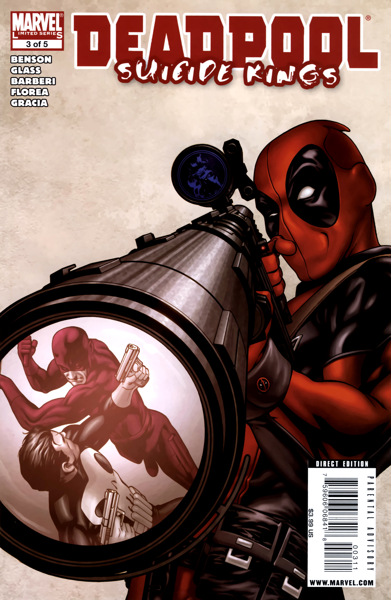 Read online Deadpool: Suicide Kings comic -  Issue #3 - 1