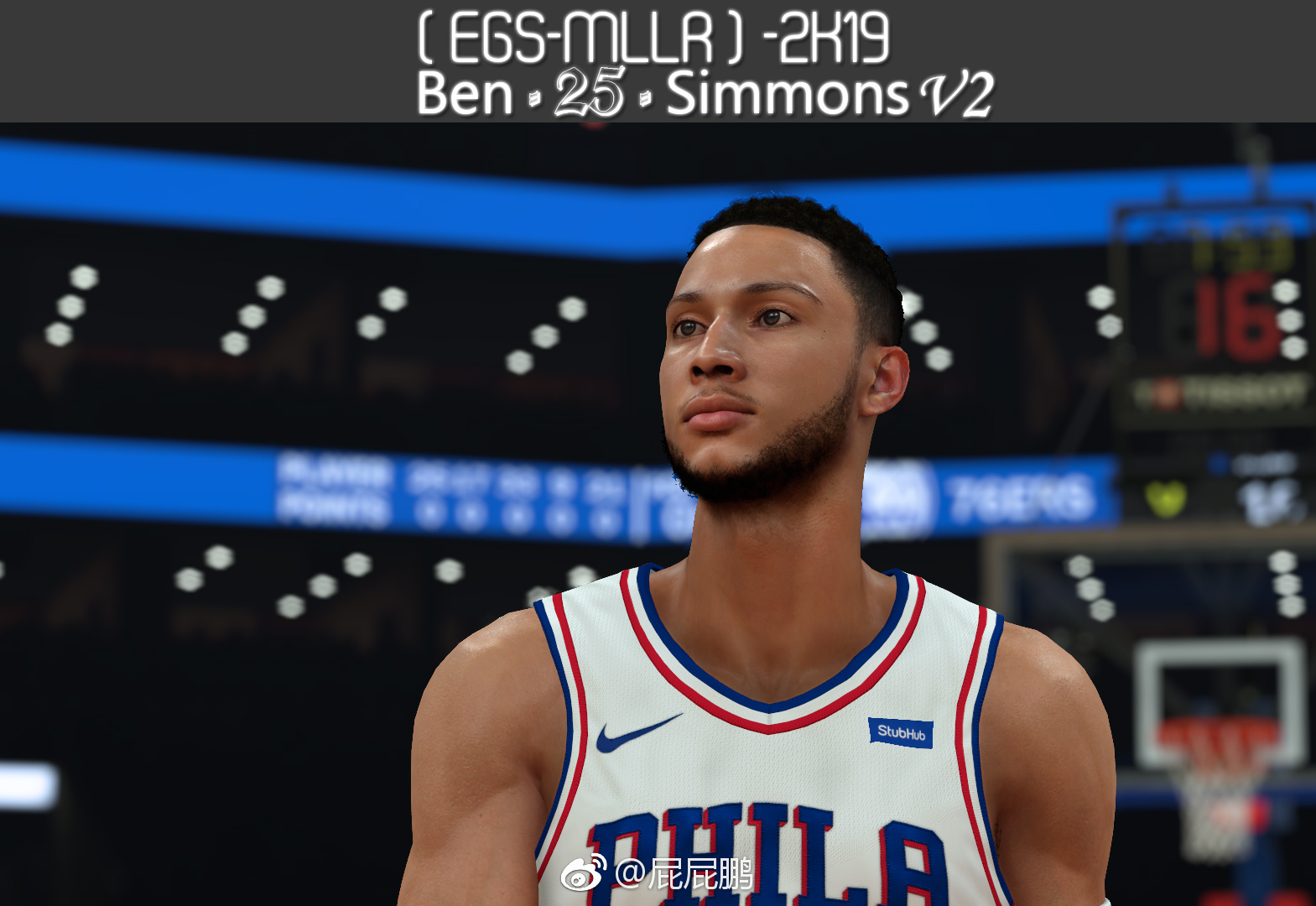 2k19 ben simmons cover