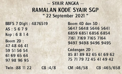 forum syair sgp