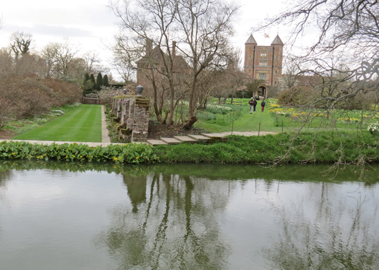The Moat Walk, Moat and Tower at Sissinghurst