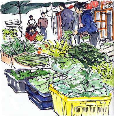 Sketchcrawl in Chinatown | Urban Sketchers