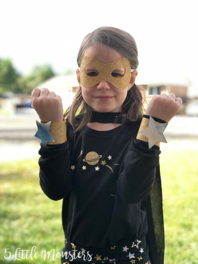 5 Little Monsters Create Your Own Superhero Costumes