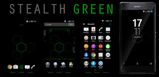 Xperia™ Stealth Green Theme