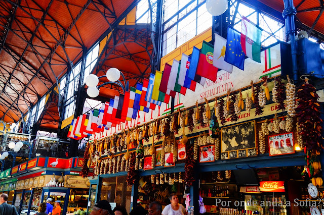 Great Market Hall Budapest Mercado de Budapeste