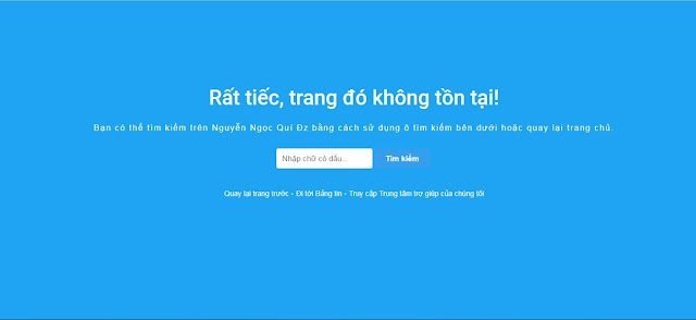 Cách tạo trang báo lỗi 404 giống Twitter cực ngầu Cách tạo trang báo lỗi 404 giống Twitter cực ngầu