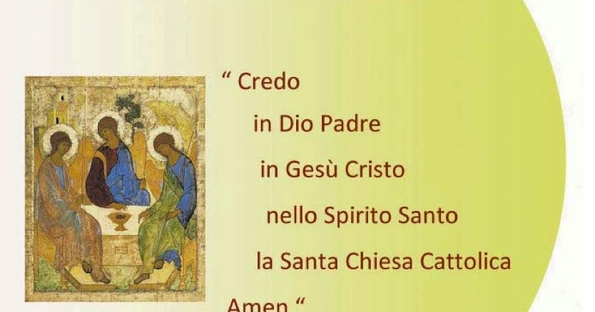 CATECHESI FAENZA: Schede sul Credo