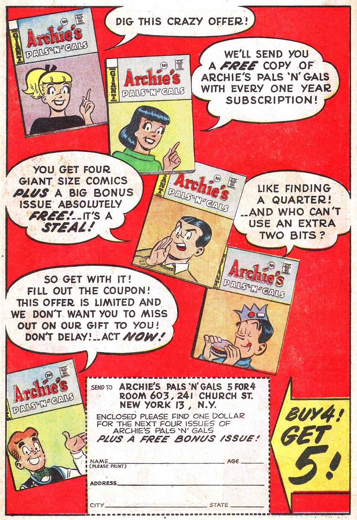 Read online Archie (1960) comic -  Issue #150 - 19