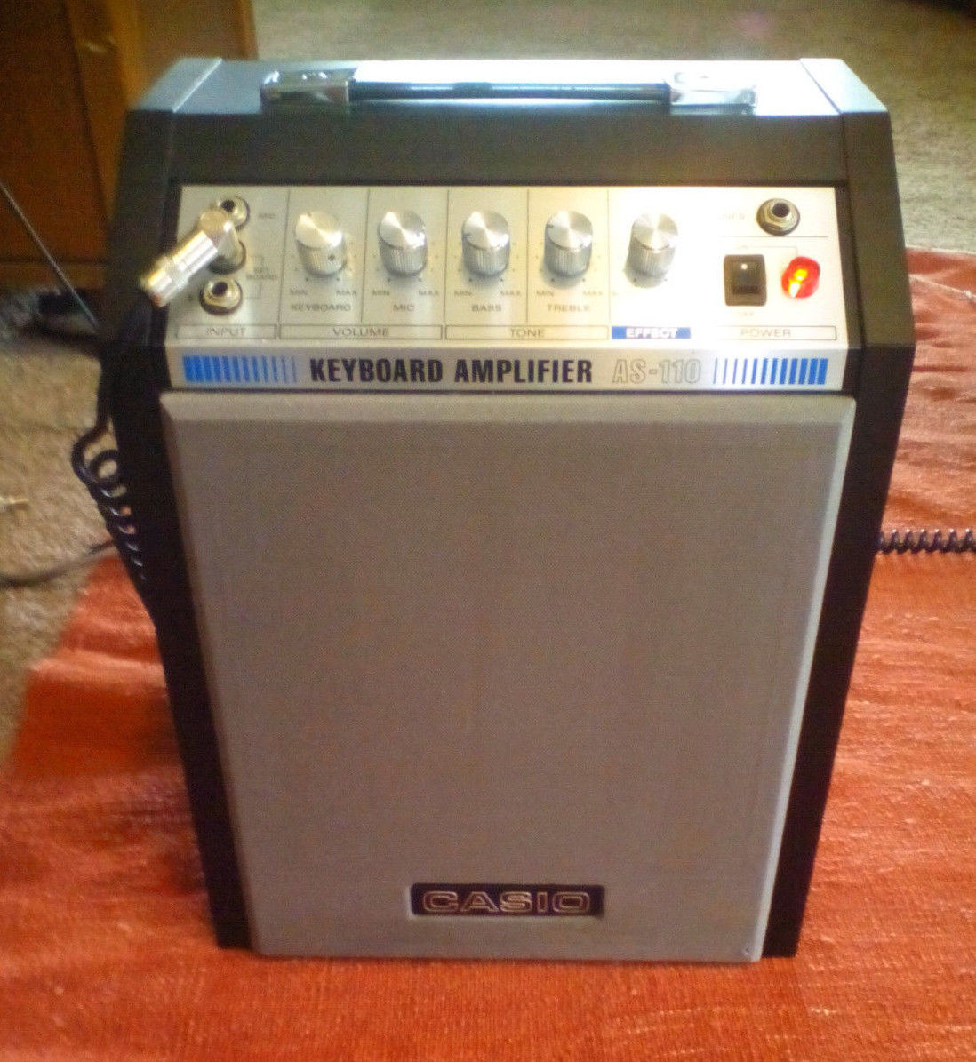 MATRIXSYNTH Vintage Casio AS110 Keyboard Amplifier