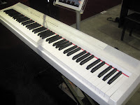 Yamaha P105 white digital piano